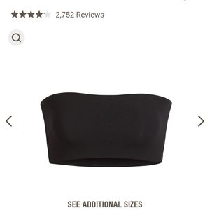 Skims Fits Everybody Onyx Bandeau